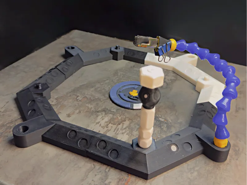 Modular 3D Scanning Base & Marker Stand 