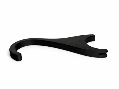Steering wheel hook for roll cage