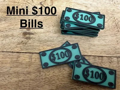 Mini 100$ Bills