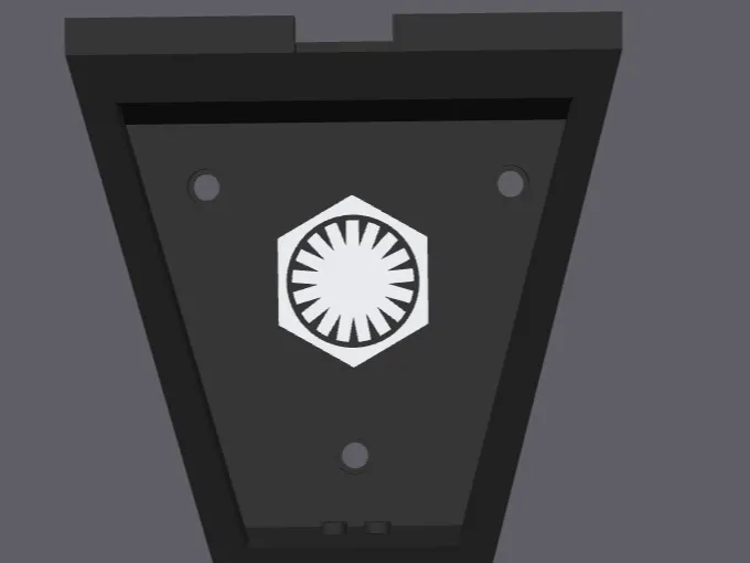 Star Wars Brick Helmet Display - First Order