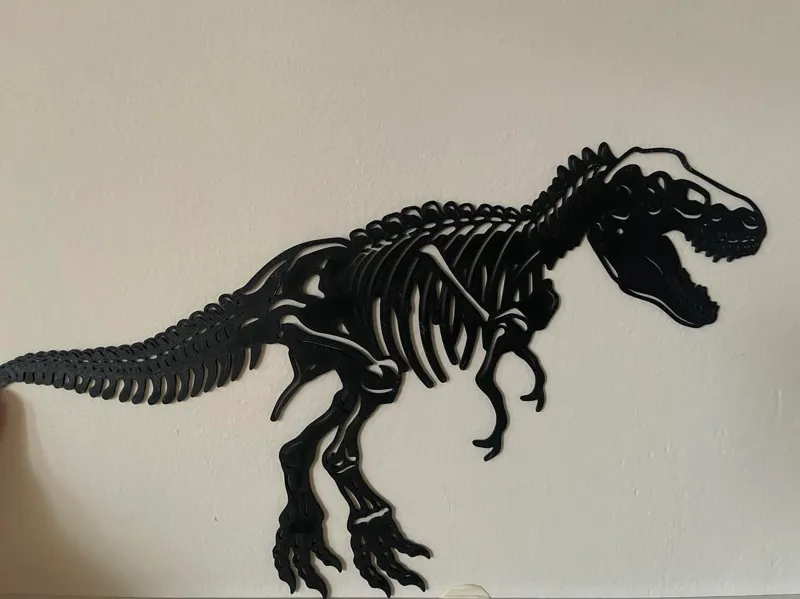 T-rex wall art