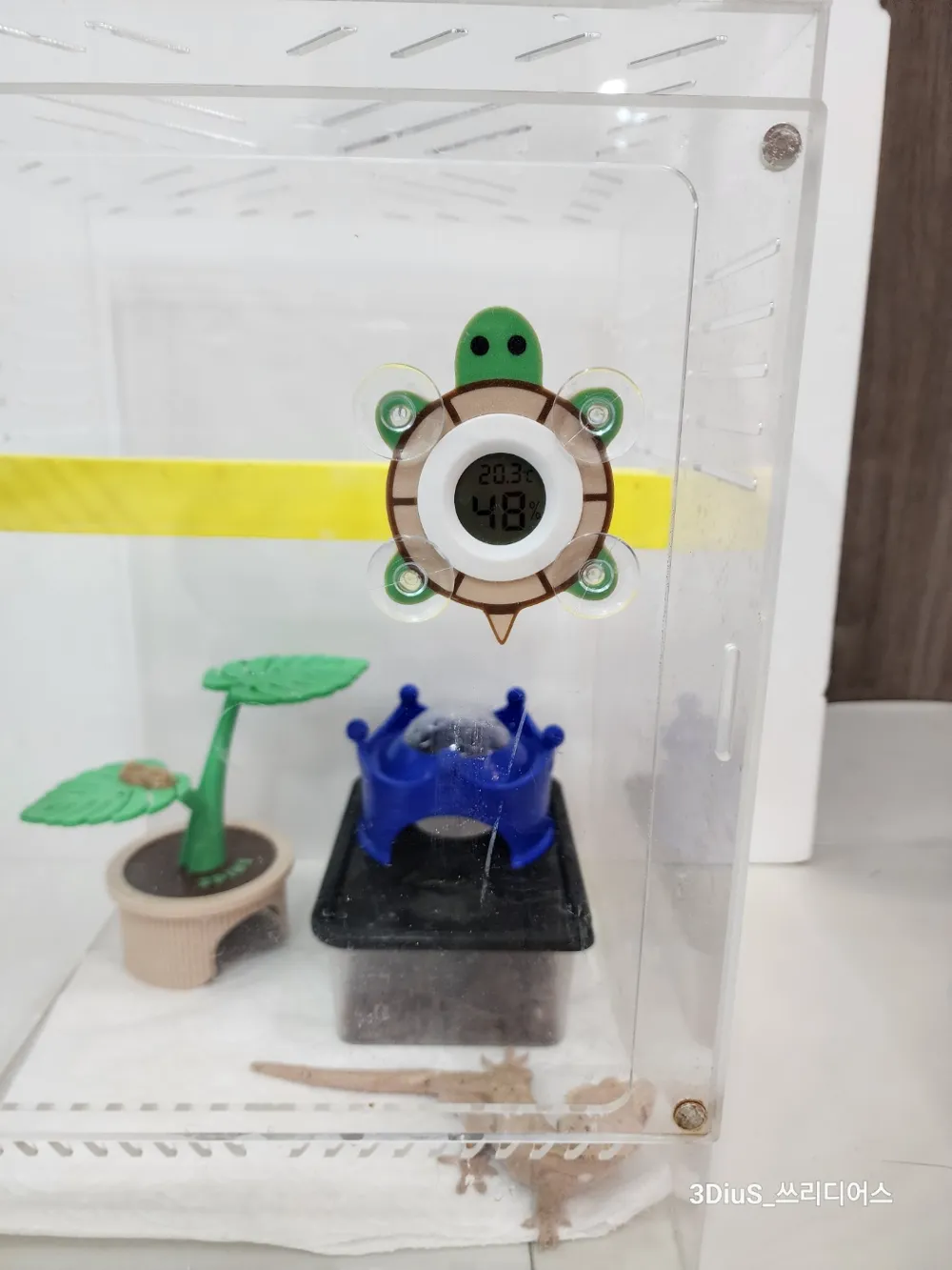 Turtle Character Temperature Hygrometer Stand by 3DIUS8282 MakerWorld ...
