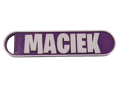 Maciek Keychain