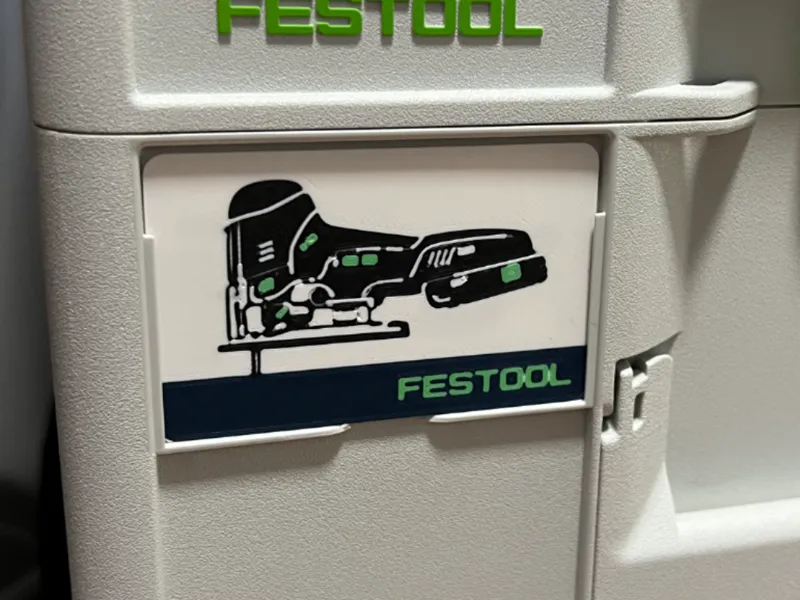 Festool Systainer Label - Stichsäge (PSC)