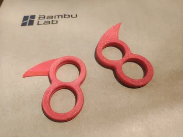 Modelo para impresión 3D: 开箱刀 快递刀(省力版) — vista de referencia 3