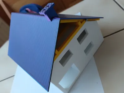 Two-story house 