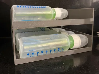 Dr brown bottle holder/dispenser/stacker