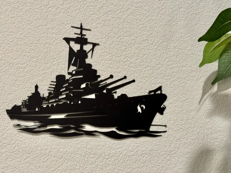 Battleship Wall Art