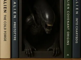 Alien BOOK NOOK xenomorph