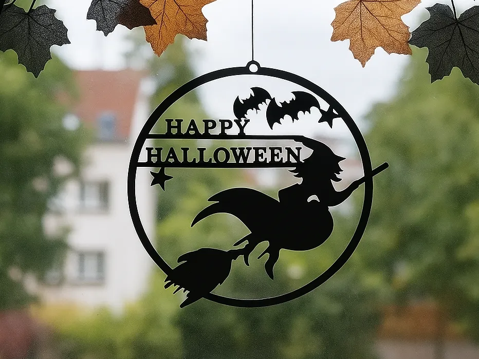 Soporte: Halloween-Fensterbild-Aufhänger. Referencia del modelo original.
