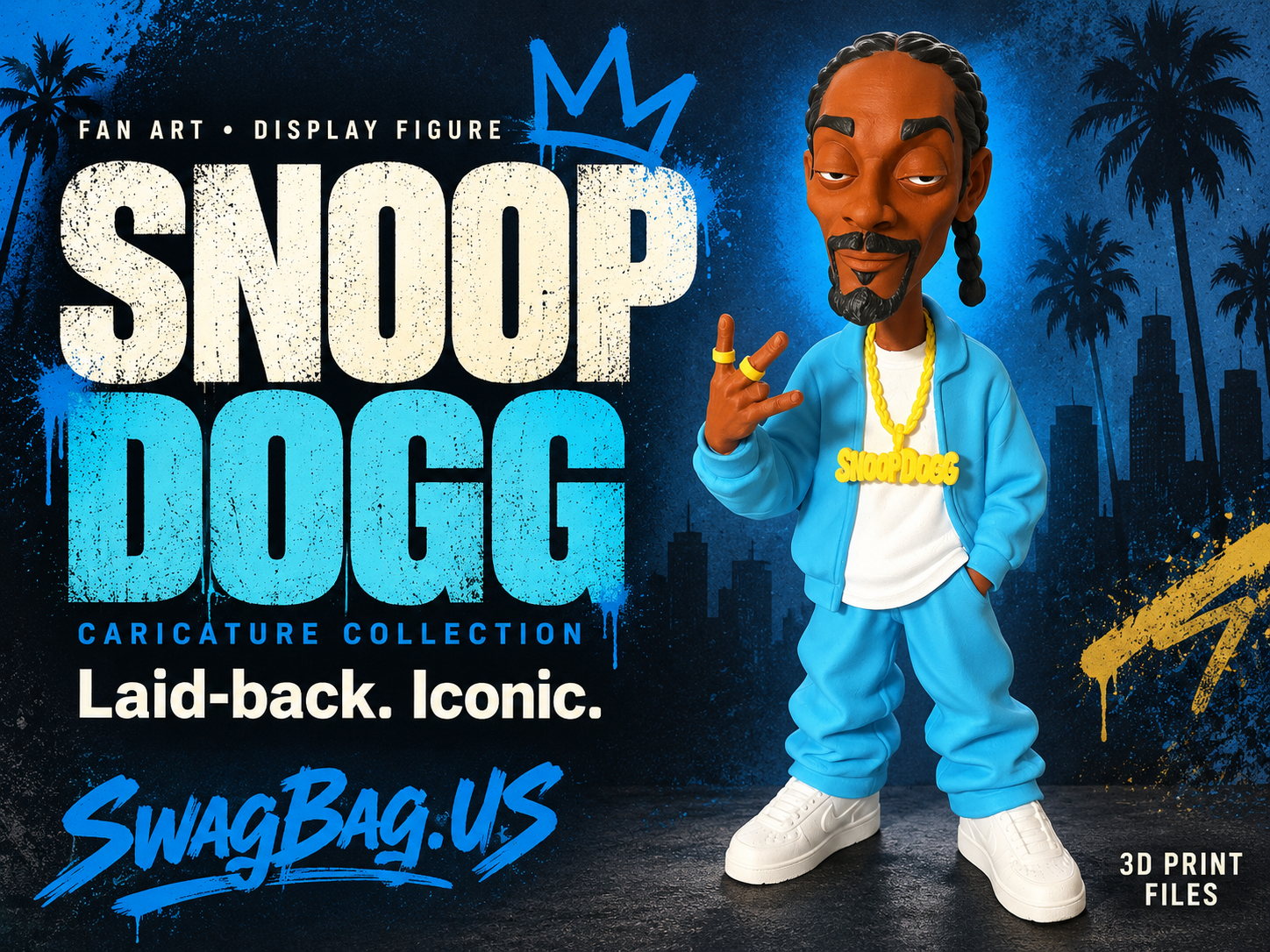 Snoop Dogg — 17 Inch Display Figure - 1
