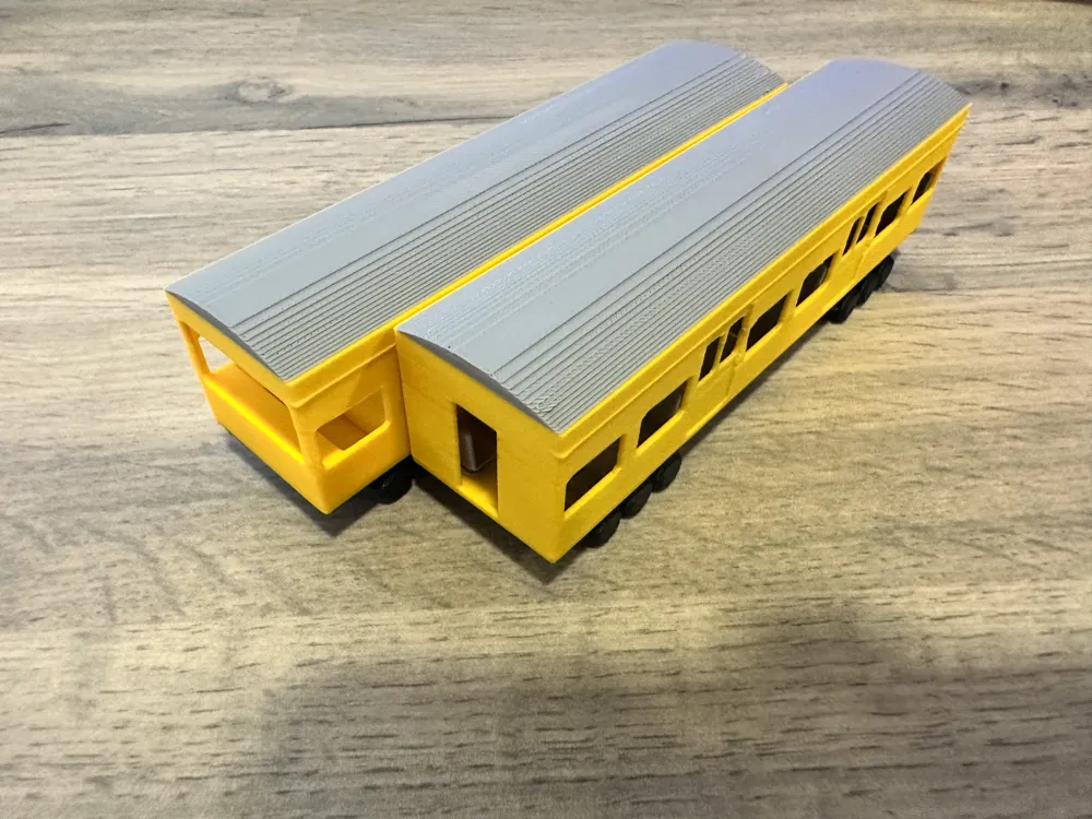Simple Train Real Simple realistic looking trains - Free 3D Print Model - MakerWorld