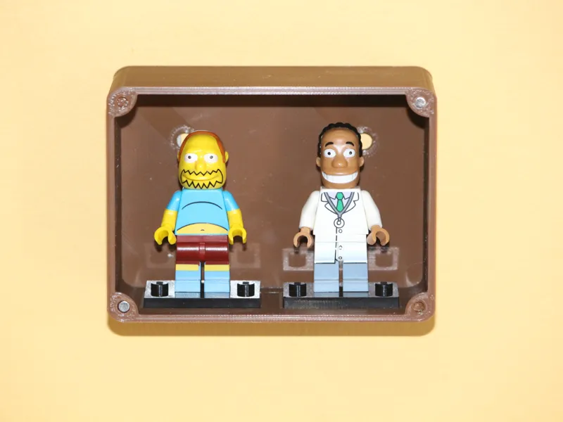 LEG0 figure case (holds 2)