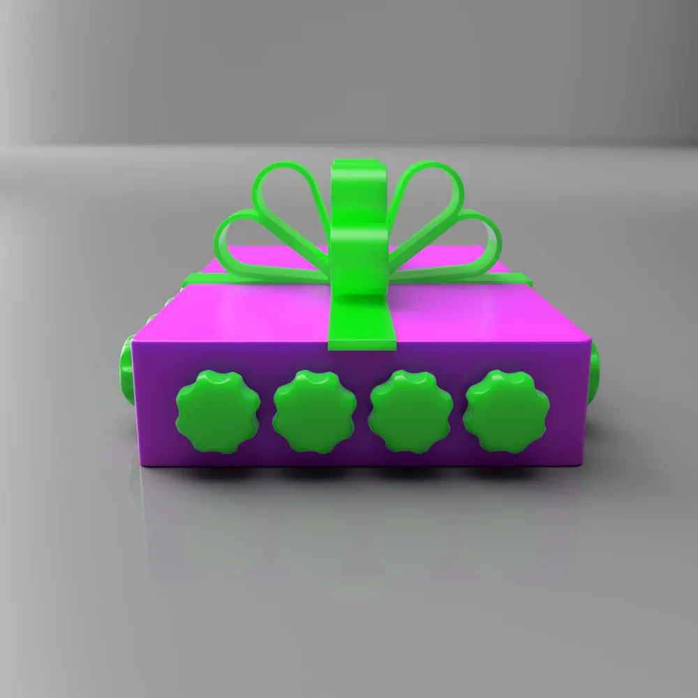 Gift Card Lock Box *Fun Edition* Print In Under 2 Hours Multi