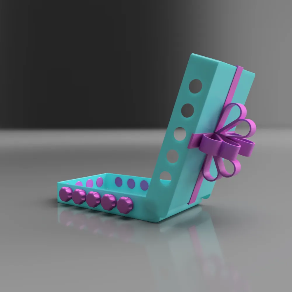 Gift Card Lock Box *Fun Edition* Print In Under 2 Hours Multi