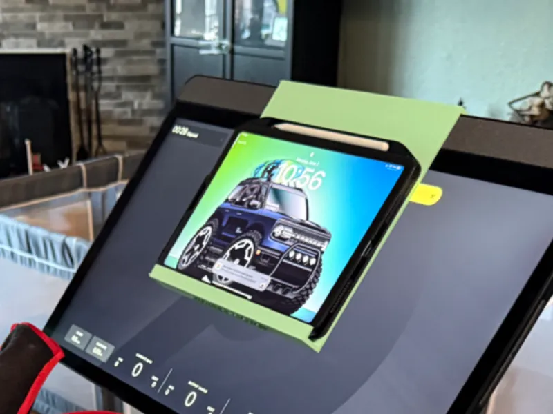 Deactivated Peloton iPad Holder