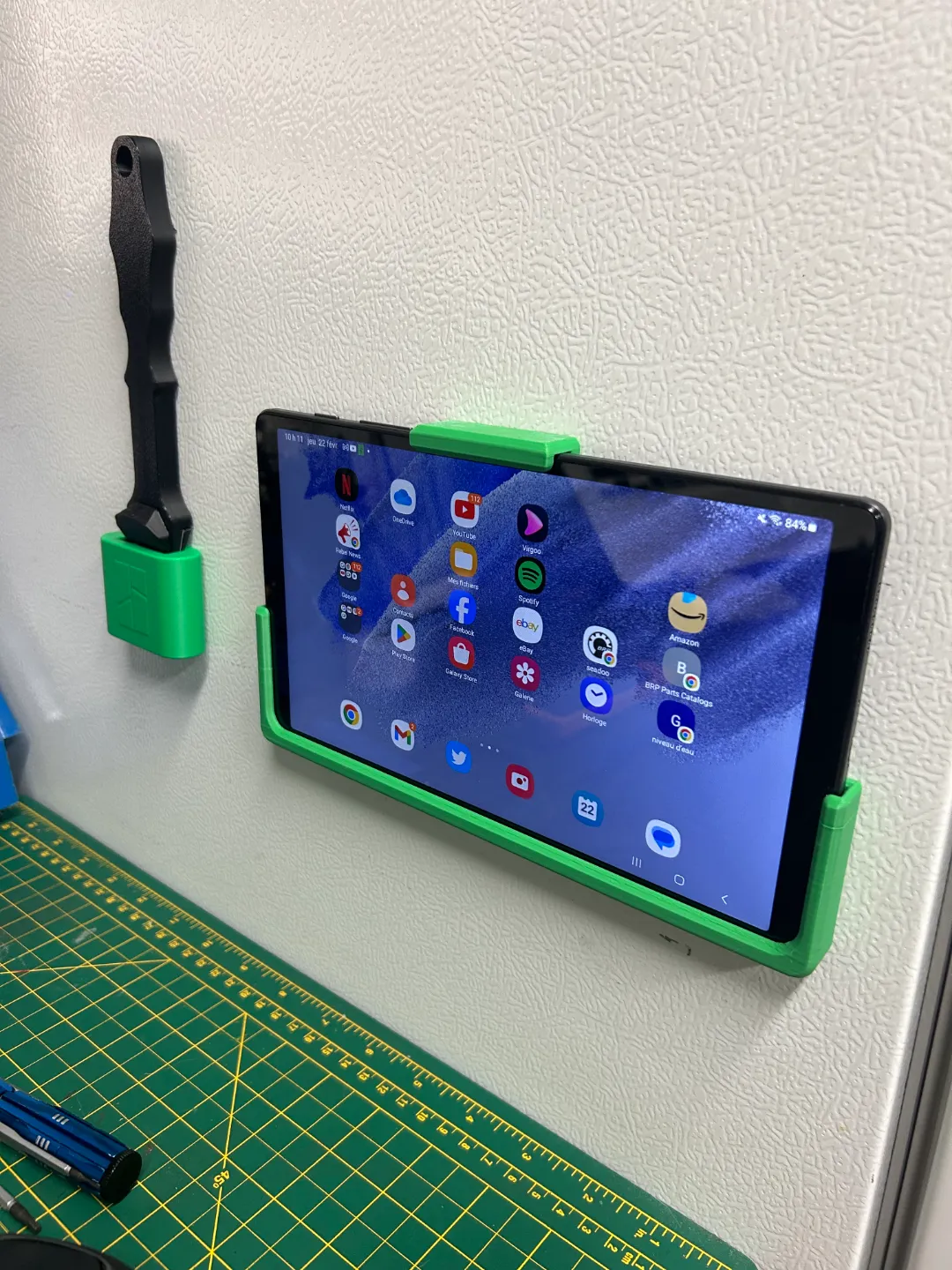 Support mural pour tablette Samsung Galaxy Tab A7 Lite