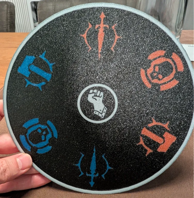 Objektive marker for Warhammer Tabletop Games