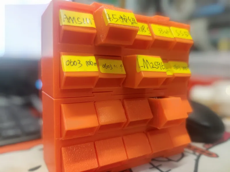 电子元件抽屉式收纳盒Components STORAGE BOX