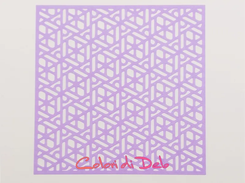 Stencil per polymer clay