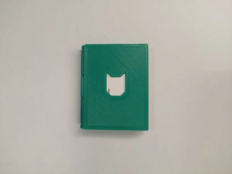 Print in place SD Card Wallet