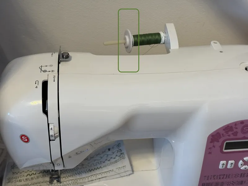 Spool cap for Singer sewing machine 4 sizes, 6mm