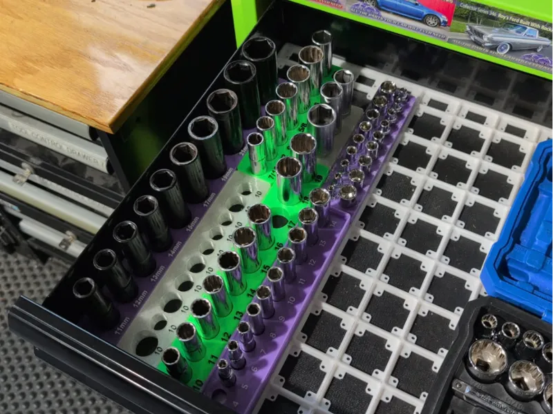 Pittsburgh allen wrench socket holder gridfinity