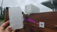 Dovetail mount - Slimmer - 0.6mm nozzle - PETG