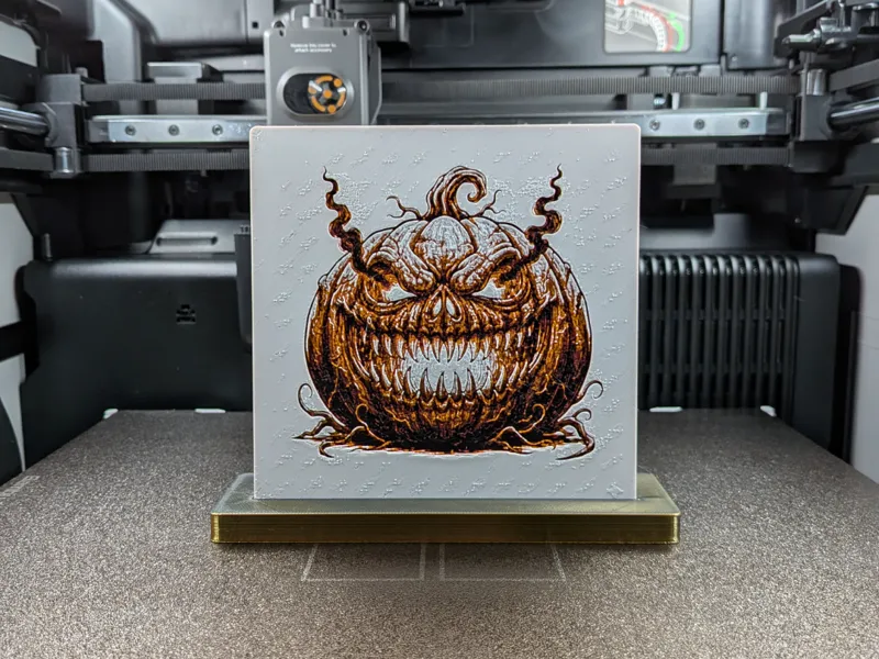 Pumpkin Bambu Chroma Canvans Beta Tester