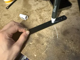 Pool table D marker