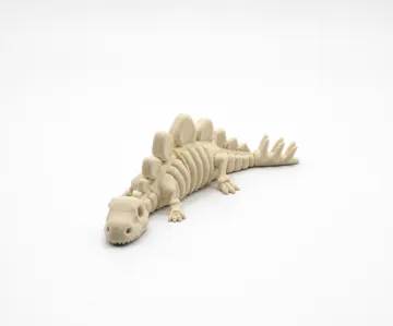 Objeto manipulable: Flexi Fossil Series: Stegosaurus — vista de referencia 3