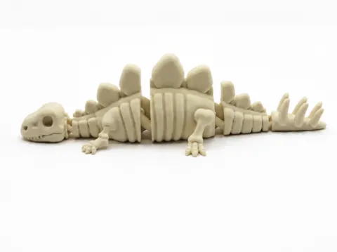 Objeto manipulable: Flexi Fossil Series: Stegosaurus — referencia de MakerWorld
