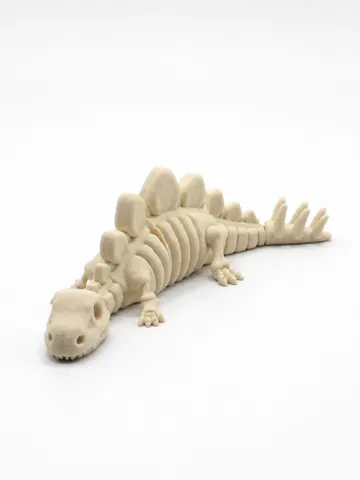 Objeto manipulable: Flexi Fossil Series: Stegosaurus — vista de referencia 2