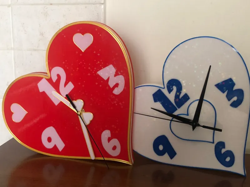 OroCuore orologio da parete a forma di cuore