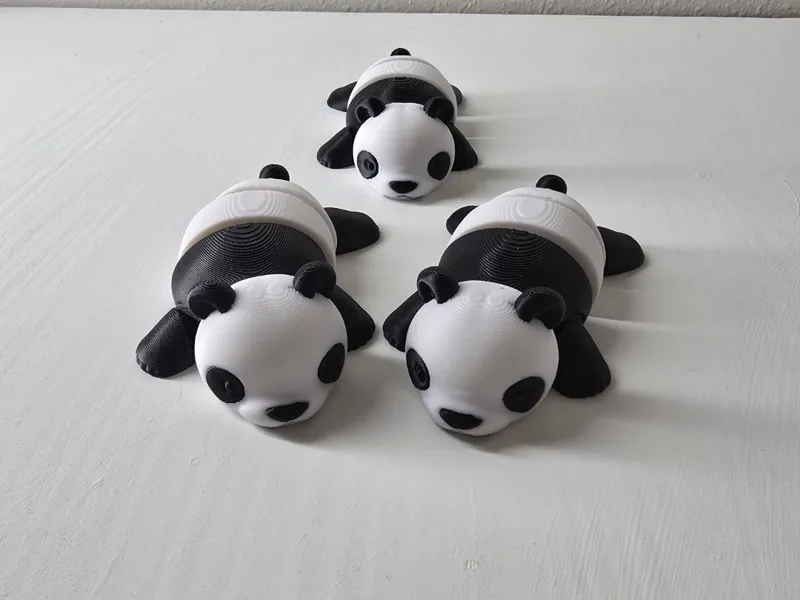 flexi panda toy