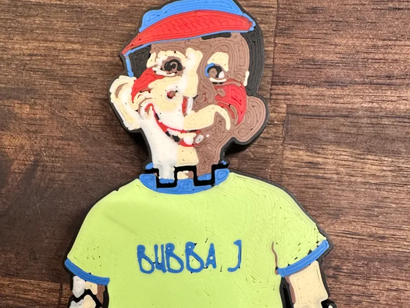 Beer Drinking, Nascar Loving Guy Flexi Toy