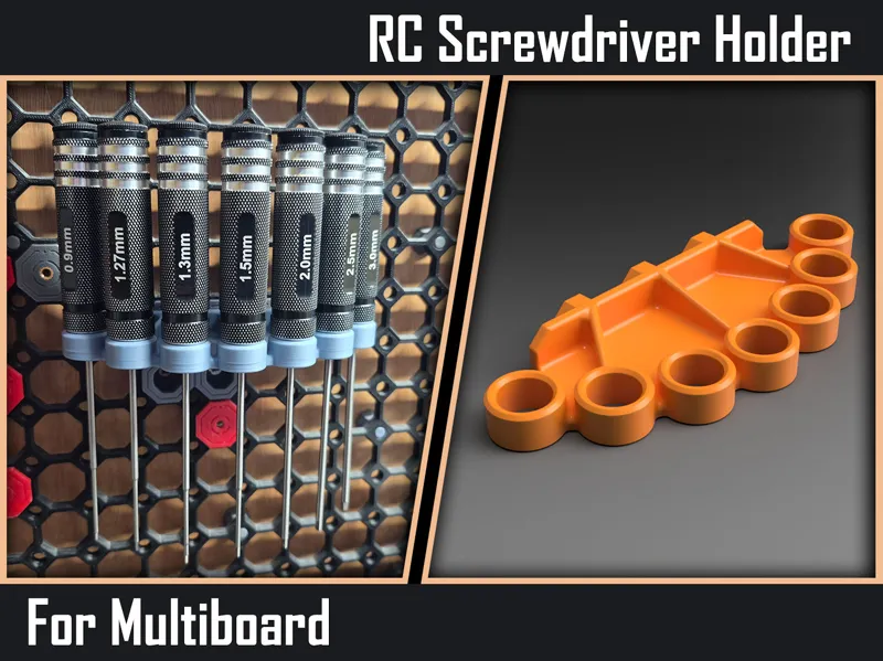 RC Screwdriwer Holder for Multiboard