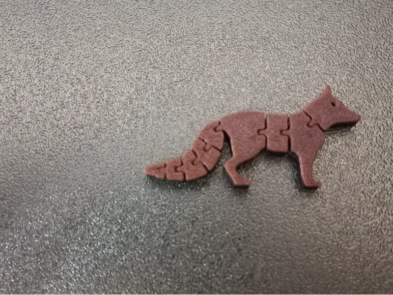 ciondolo o portachiavi fox