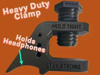 Clamp (+ Headphone stand)