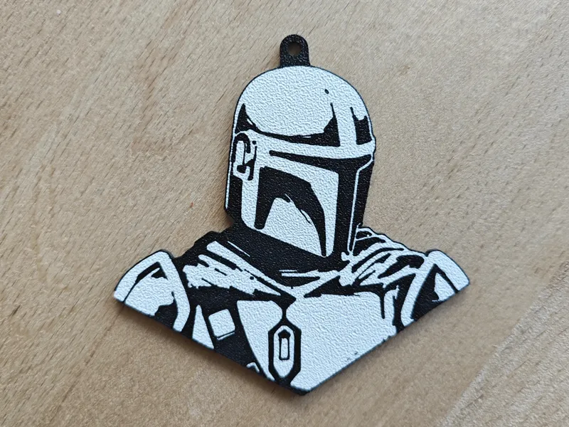 Portachiavi del Mandaloriano - Star Wars