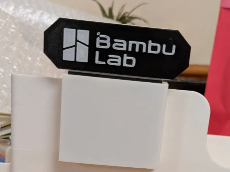 Filament Meter Holder - A1 Poop Bucket Attachment