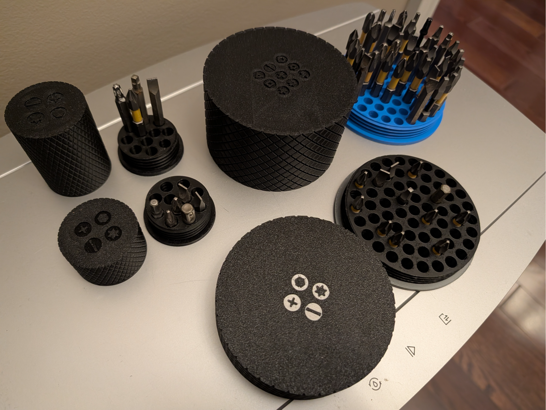 Long and Short Screwdriver Bit Holder case