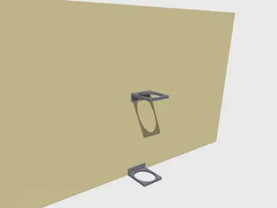 Wall-mounted Badminton Bucket Holder