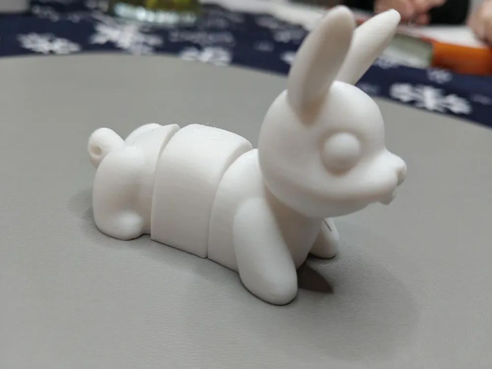 Articulated Rabbit – Cute Flexi Bunny Toy - Free 3D Print Model ...