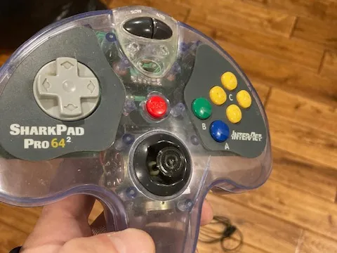 Sharkpad pro N64 controller knob