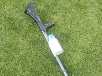 Universal Crutch Cup Holder  Phone Mount