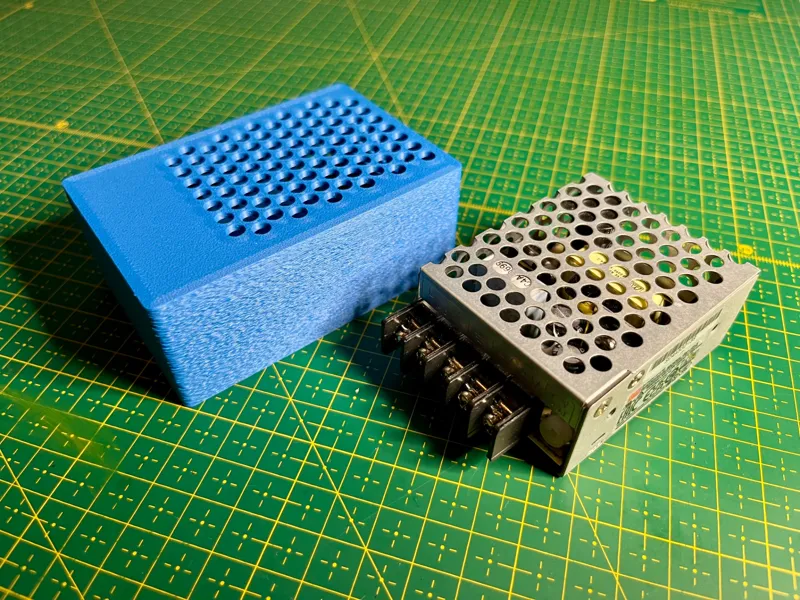 Enclosure for the MEAN WELL RS-15-5 power supply
