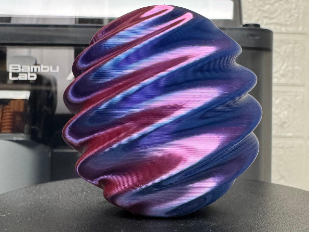 Filament Test Ball spherical waves