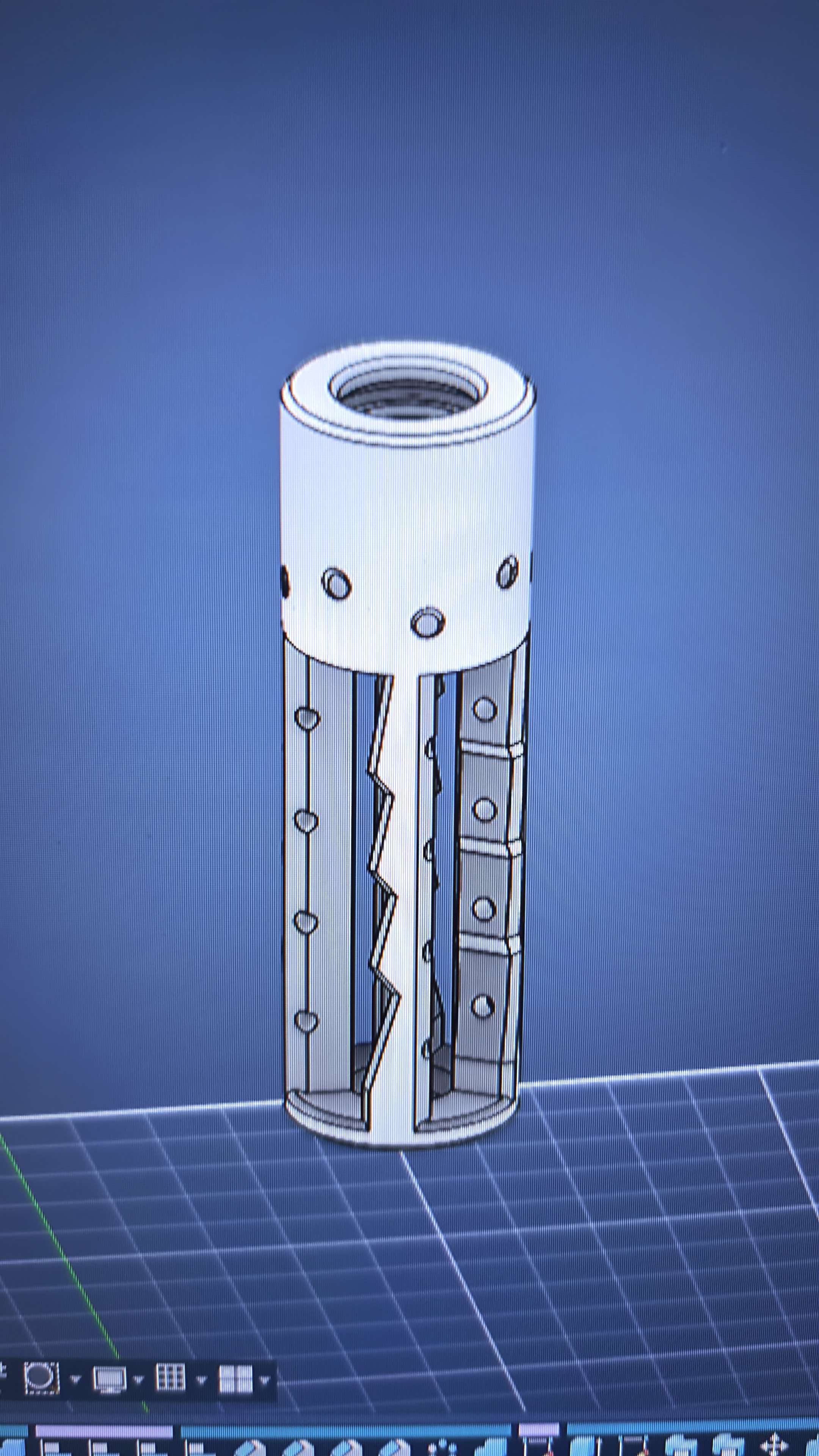 Miniatura 2 do modelo 3D Sure轴承管0.9-1.1克50-60分嘉立创免费打样专用