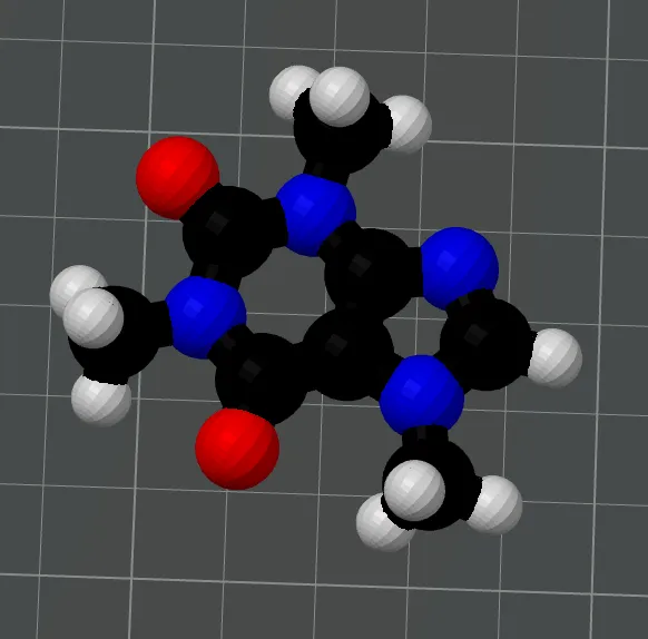 Caffeine Molecule